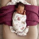 Snuggle Hunny Snuggle Swaddle Sack with Matching Headwear - Butterfly Organic