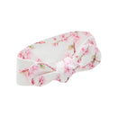 Snuggle Hunny Topknot Headband - Cherry Blossom Organic