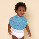 Snuggle Hunny Waterproof Snuggle Bib - Blue Ocean