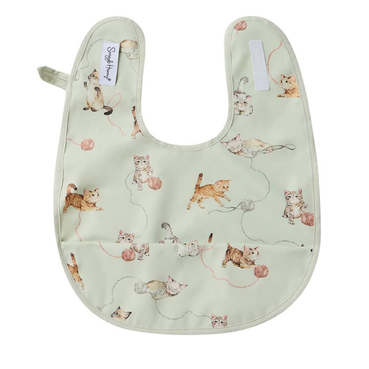 Snuggle Hunny Waterproof Snuggle Bib - Kittens