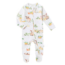 Snuggle Hunny Zip Footie - Farm