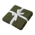 Snuggle Hunny Diamond Knit Baby Blanket - Olive