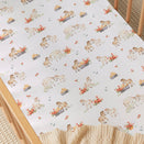 Snuggle Hunny Fitted Cot Sheet - Pony Pals Organic