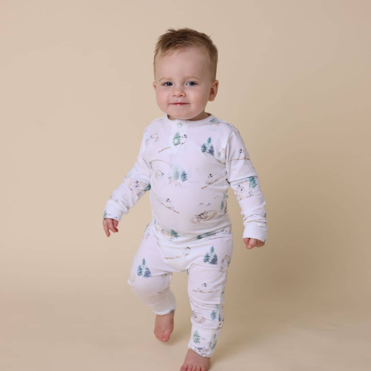 Snuggle Hunny Growsuit - Arctic Organic