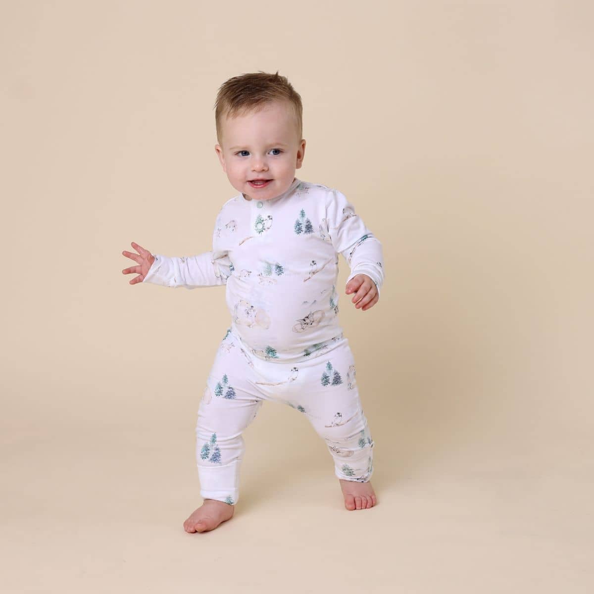 Snuggle Hunny Growsuit - Arctic Organic