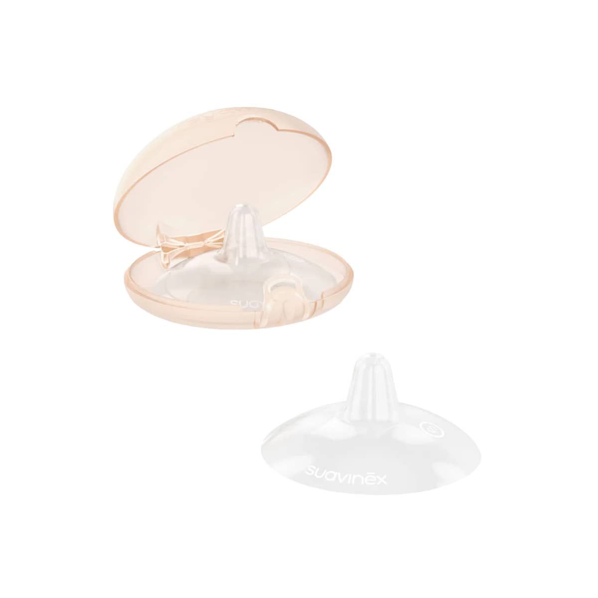 Suavinex Silicone Nipple Shields + Storage Box