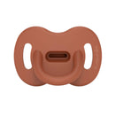 Suavinex Smoothie Ultra Light All Silicone Soother - Brick Red