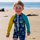 TicTasTogs All-in-One Snap Sunsuit - Hawaii