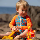 TicTasTogs All-in-One Snap Sunsuit - O is for Octopus