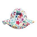 TicTasTogs Wide Brim Sun and Swim Hat - Ditsy Daisy