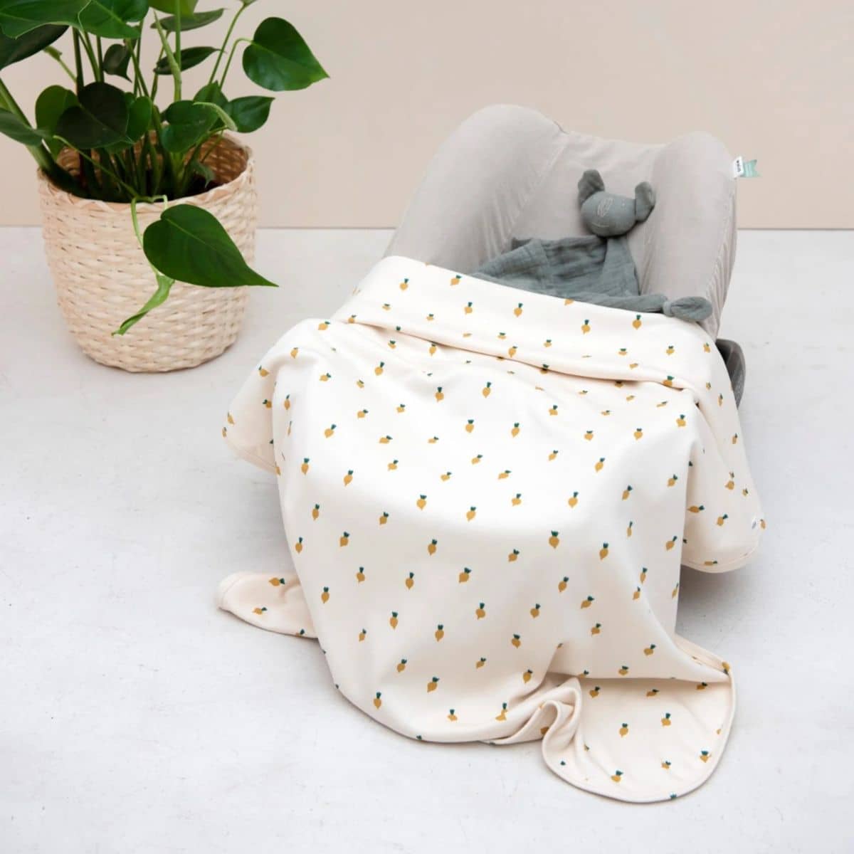 Trixie Organic Cotton Swaddle Blanket - Tiny Turnip