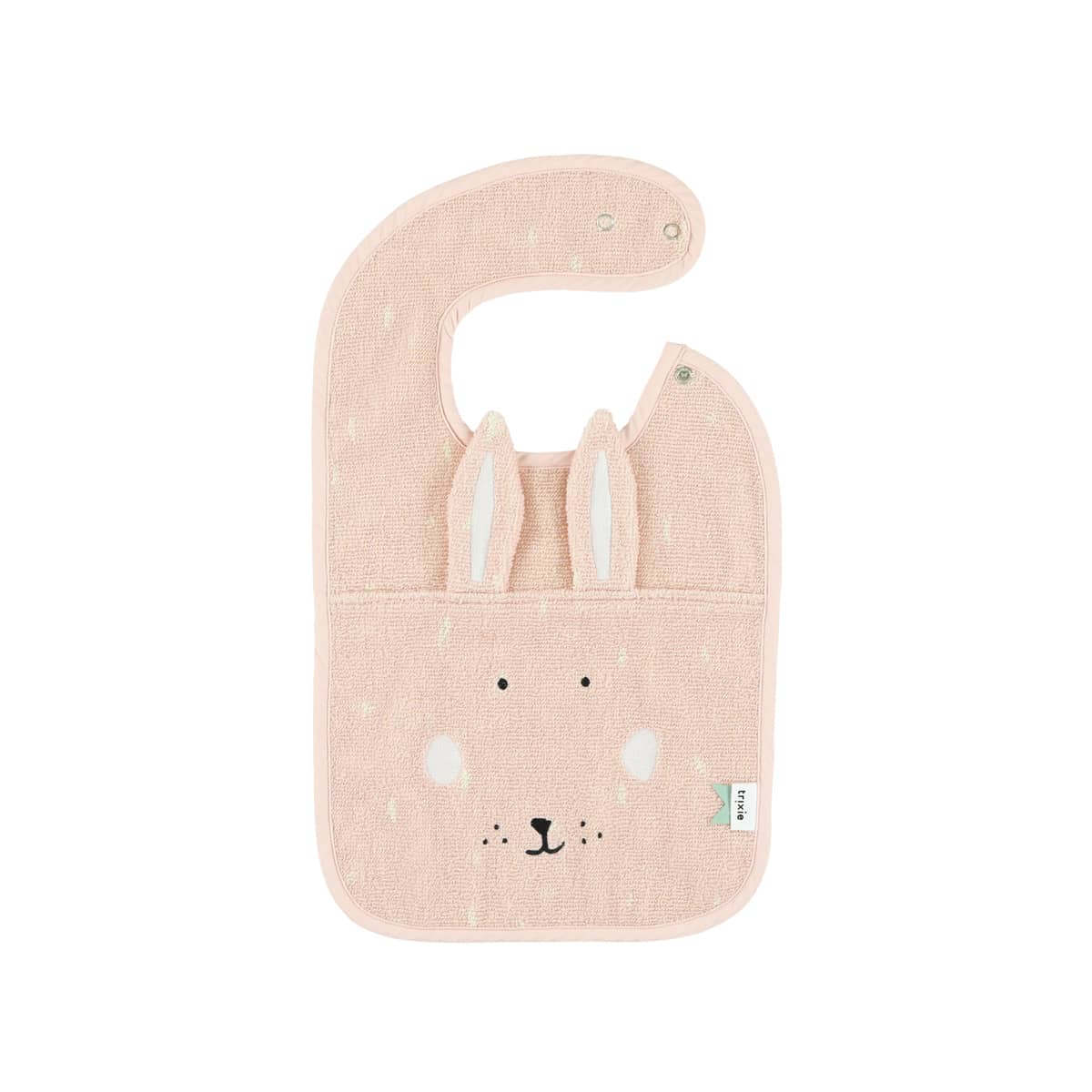 Trixie Organic Cotton Bib - Mrs. Rabbit