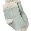 Wilson & Frenchy Organic Three Pack Baby Socks - Mint Green, Cactus, Smoke Blue