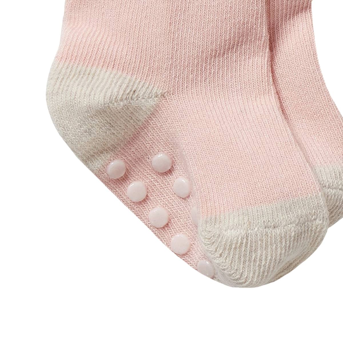 Wilson & Frenchy Three Pack Baby Socks - Cantaloupe