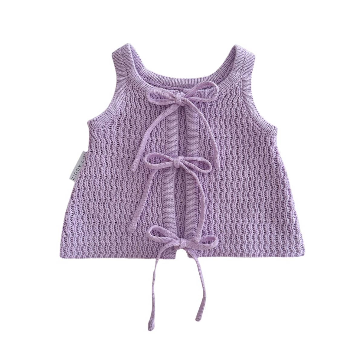 Ziggy Lou Singlet - Violet