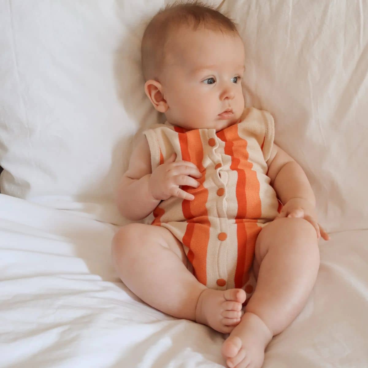 Ziggy Lou Summer Bubble Romper - Fiesta