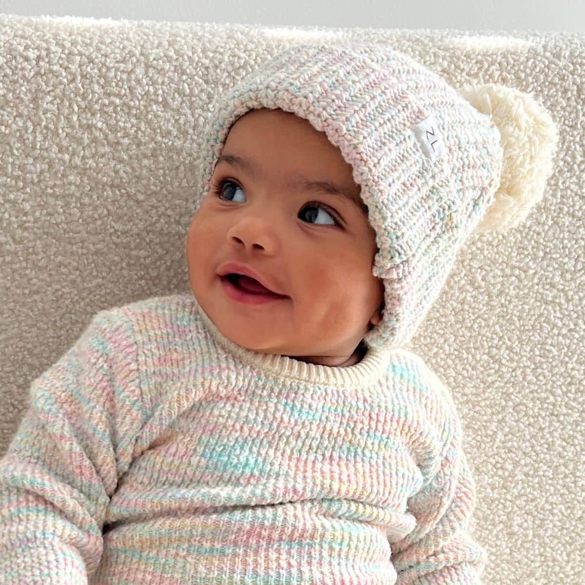 Ziggy Lou Super Chunky Knit Beanie -  Sprinkle