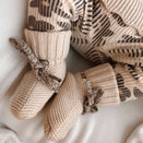 Ziggy Lou Knit Booties - Cosmo