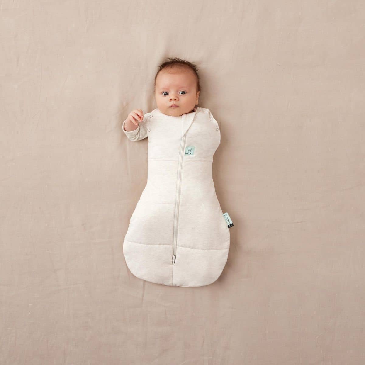 ergoPouch Cocoon Swaddle Bag 2.5 TOG - Oatmeal Marle