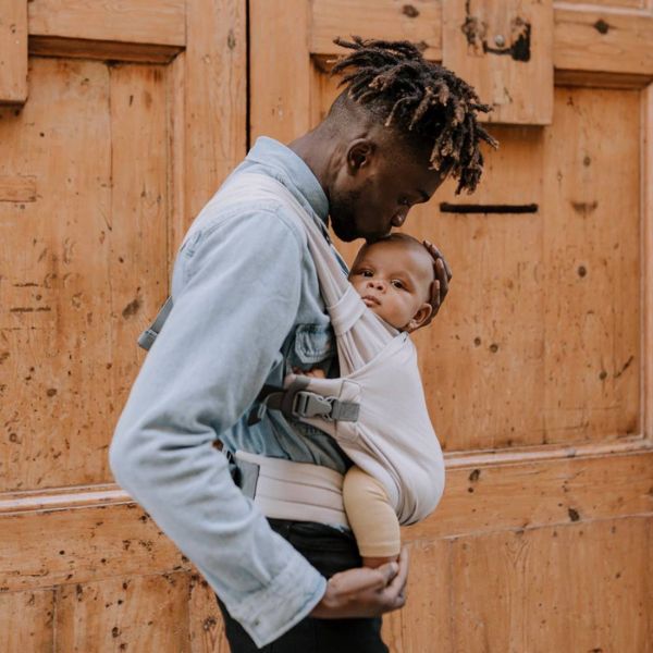 Boba Bliss Buckled Wrap Carrier - Grey