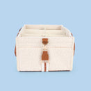 Bunnie Caddie Deluxe Nappy Organiser - Teddy Cream