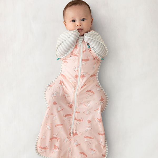 Love to Dream Swaddle UP Transition Bag (50/50) Lite 0.2 TOG - Light Pink