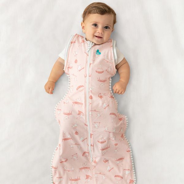 Love to Dream Swaddle UP Transition Bag (50/50) Lite 0.2 TOG - Light Pink