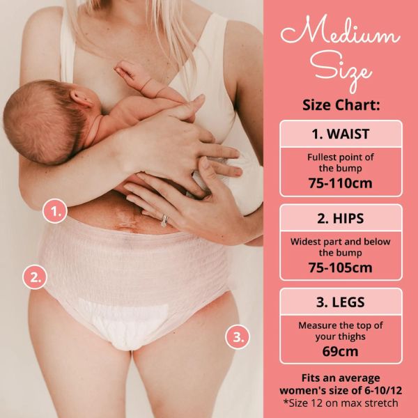 Disposable Postpartum Underwear by Bubba Bump