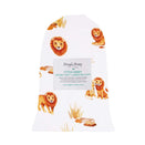 Snuggle Hunny Kids Fitted Bassinet Sheet and Change Pad Cover - Lion